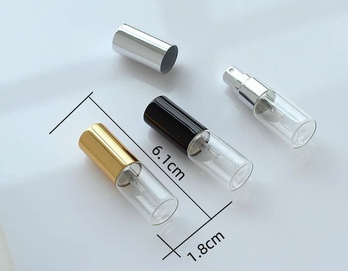 5ml Spray Sample Perfume Clear Glass Bottle