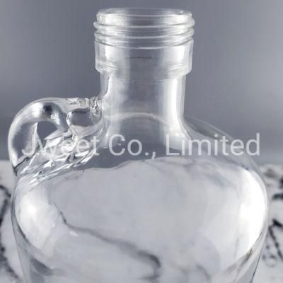1.5L High Flint Alcohol Glass Bottle for Whiskey Vodka
