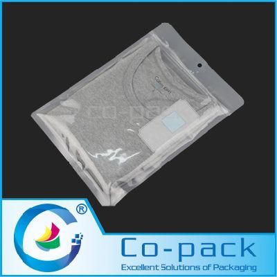 Plastic Packaging Bags with Hole for Shirts Packaging