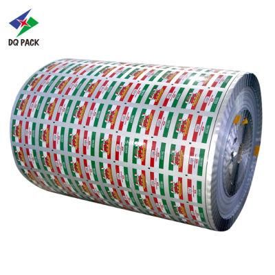 Good Sealing Streng Film Roll Custom Food Grade Packaging Laminated Roll Film Printed Plastic Kraft, Aluminum Foil Film for Bags