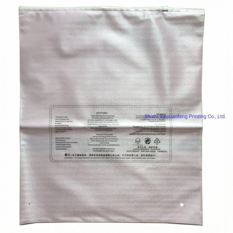 Manufacturer Packaging Bags for Clothing Zipper Bag Plastic Bags Poly Bag