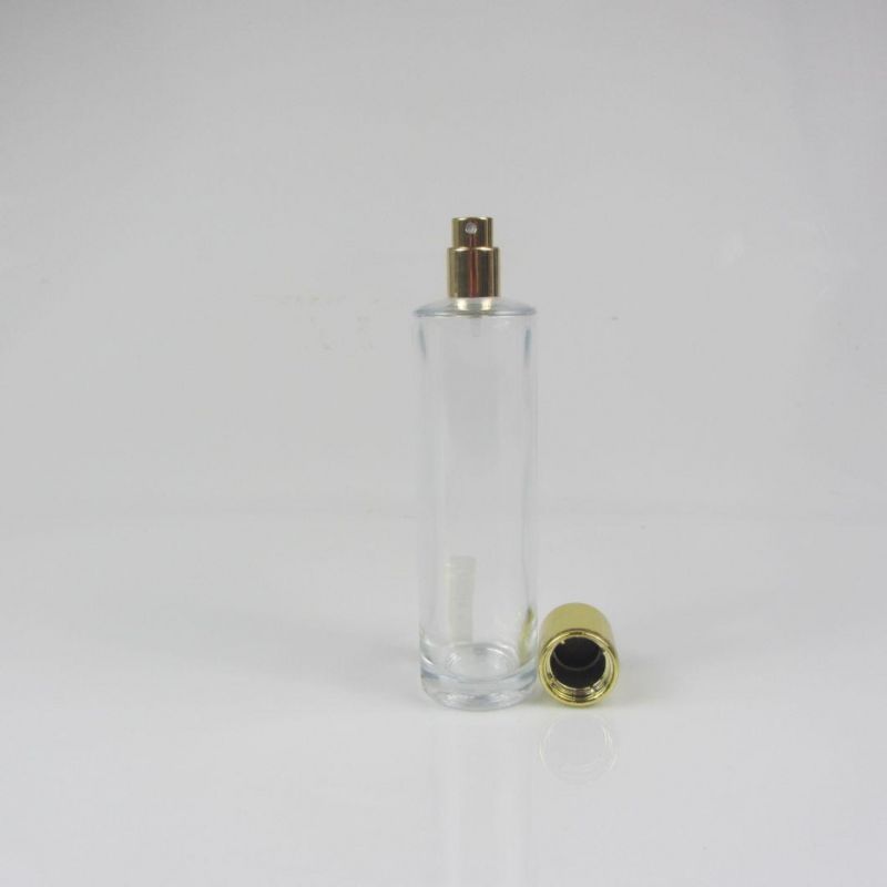 Free Sample Round Spray Glass Perfume Bottle 100 Ml