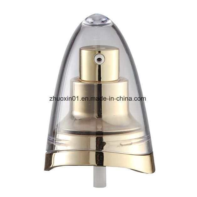 UV Silver Plastic Lotion Pump for Hand Cream Bottles