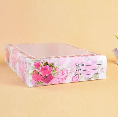 Custom Plastic Type Chinese Style Underwear Storage Packaging Box