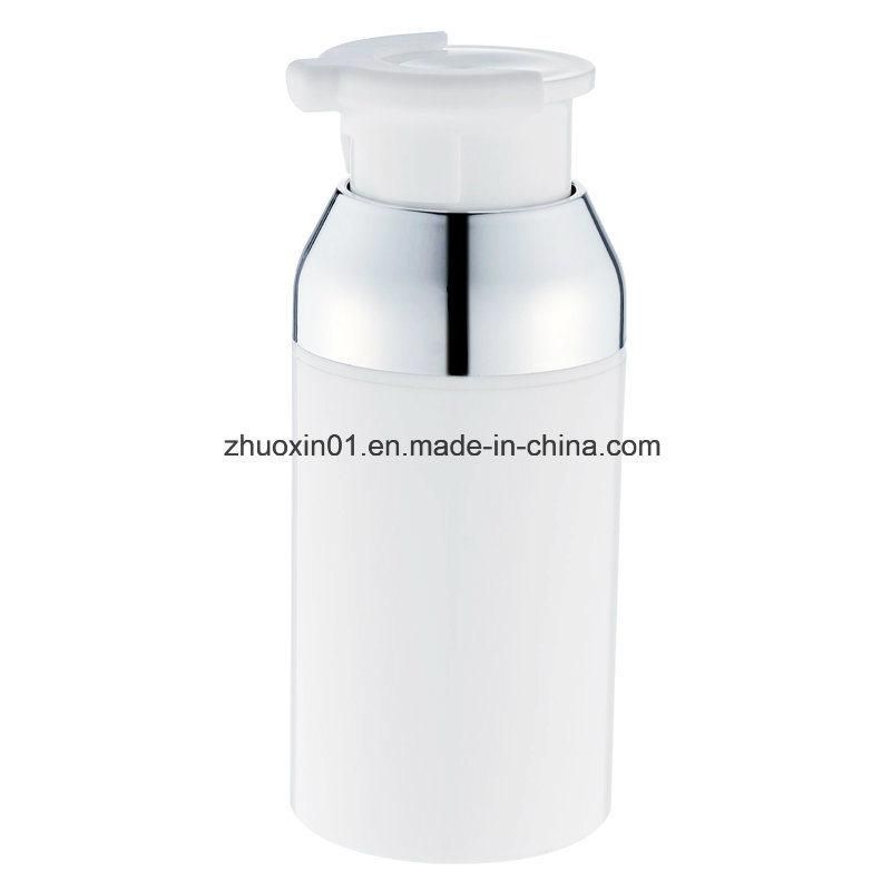 aluminium Collar Cosmetic Plastic Bottle for Body Sunlock