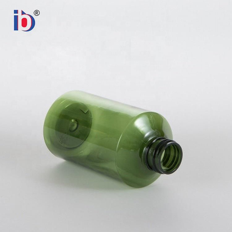 Customized Best Selling Pet Green Cosmetic Bottle Square Small Plastic Bottles