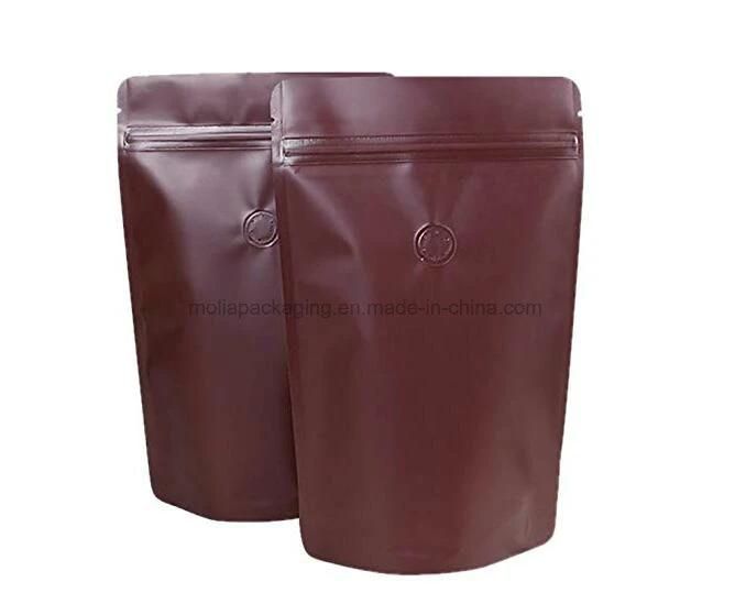 Heat Sealing Stand up Pouch/Food Packaging Coffee Packing Plastic Packing Bag with Zipper