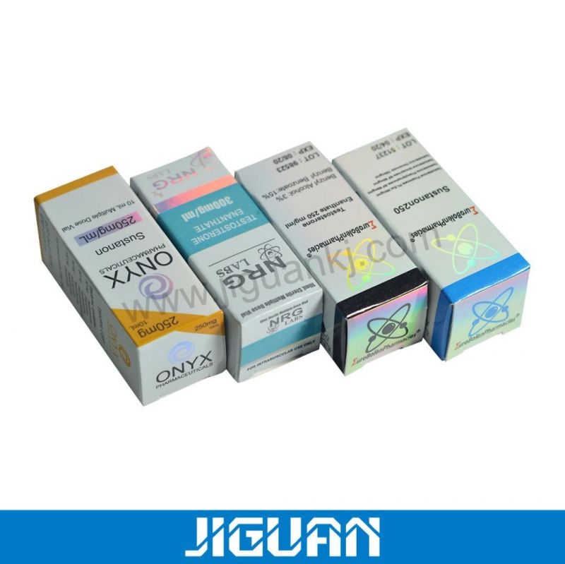 Wholesale Custom Pharmaceutical Hologram Medicine Vial Box