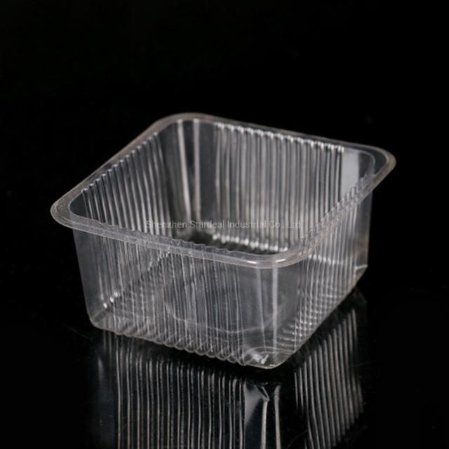 Clear Vacuum Forming Disposable Plastic Biscuit Blister Packaging Tray