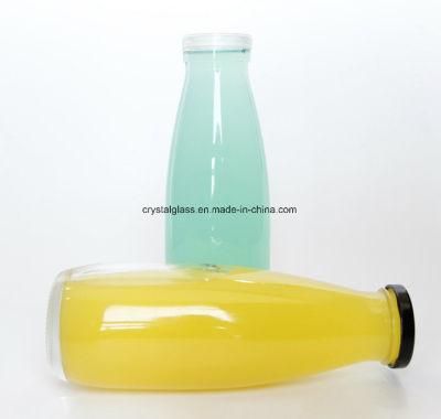 300ml Coffee / Juice /Milk Glass Bottle with Screw Top