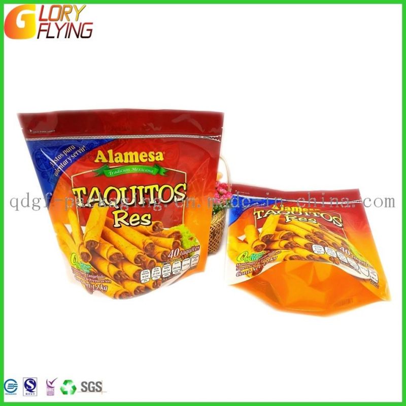 Stand up Protein Powder Packing Zipper Bags Plastic Food Packaging