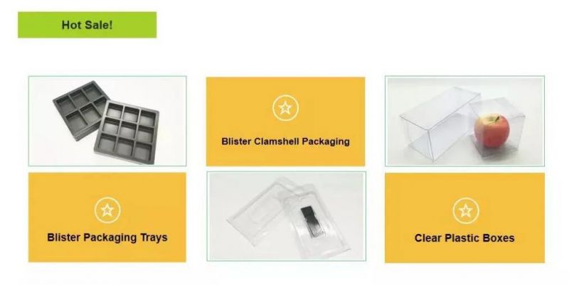 China Supplier Flocking Blister Cosmetic Tray