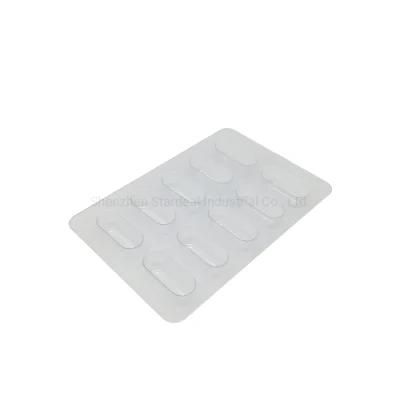 Clear Medication Plastic Tray Empty Capsule Blister Pack