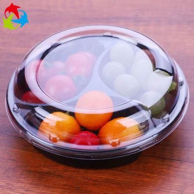 Custom Transparent Plastic Fruit Insert Tray Blister Packaging Tray with Dividers