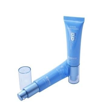 High Quality Black Cosmetic Airless Pump Tube with Window