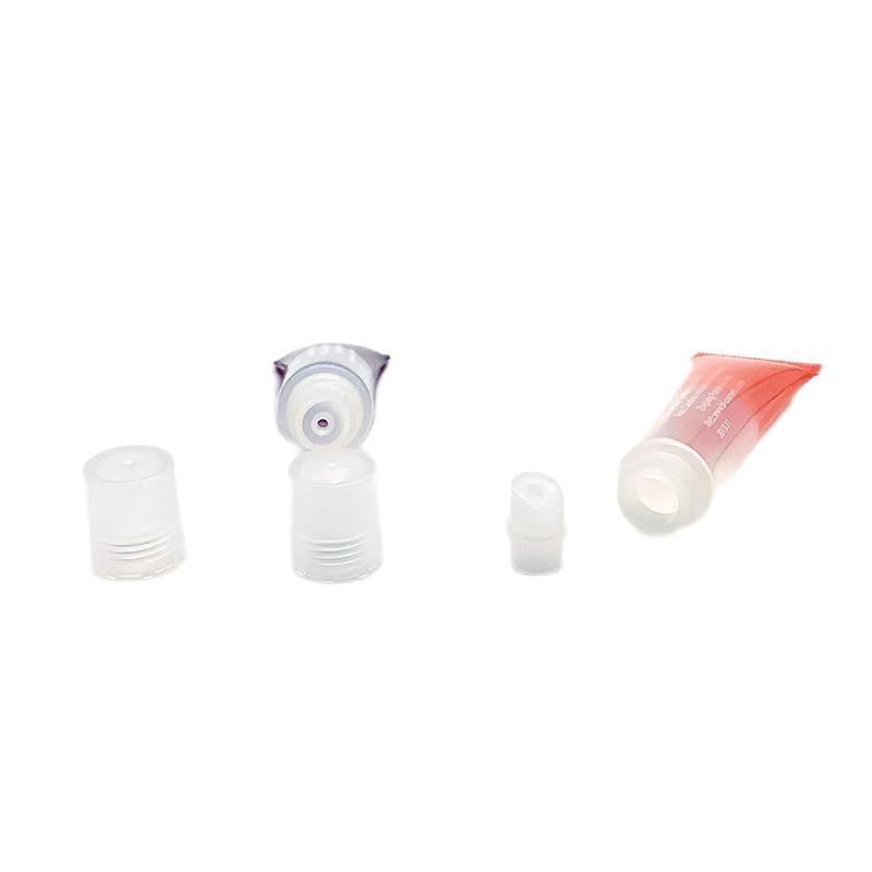 Plastic 15ml Soft Squeeze Lipstick Container, Empty Screw Cap Lip Gloss Tube, Sample Chapstick Holder for Lip Gloss