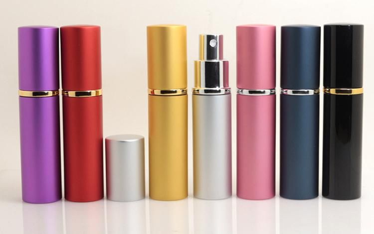 Custom 5ml Empty Luxury Travel Atomizer Makeup Cosmetic Packaging Mini Spray Perfume Bottle