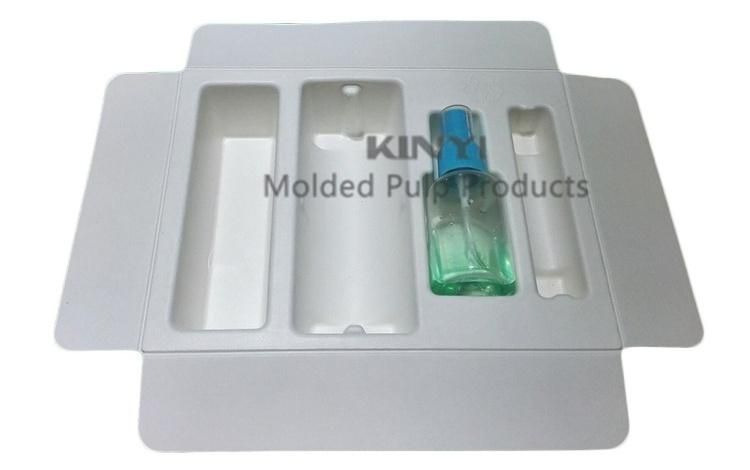 Custom Design Eco Friendly Biodegradable Fiber Pulp Molded Packing Tray