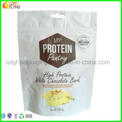 Standing Plastic Food Packaging Bag for Packing Protein Food