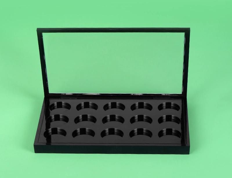 Gorgeous 15 Hole Cosmetic Packaging Empty Eyeshadow Case