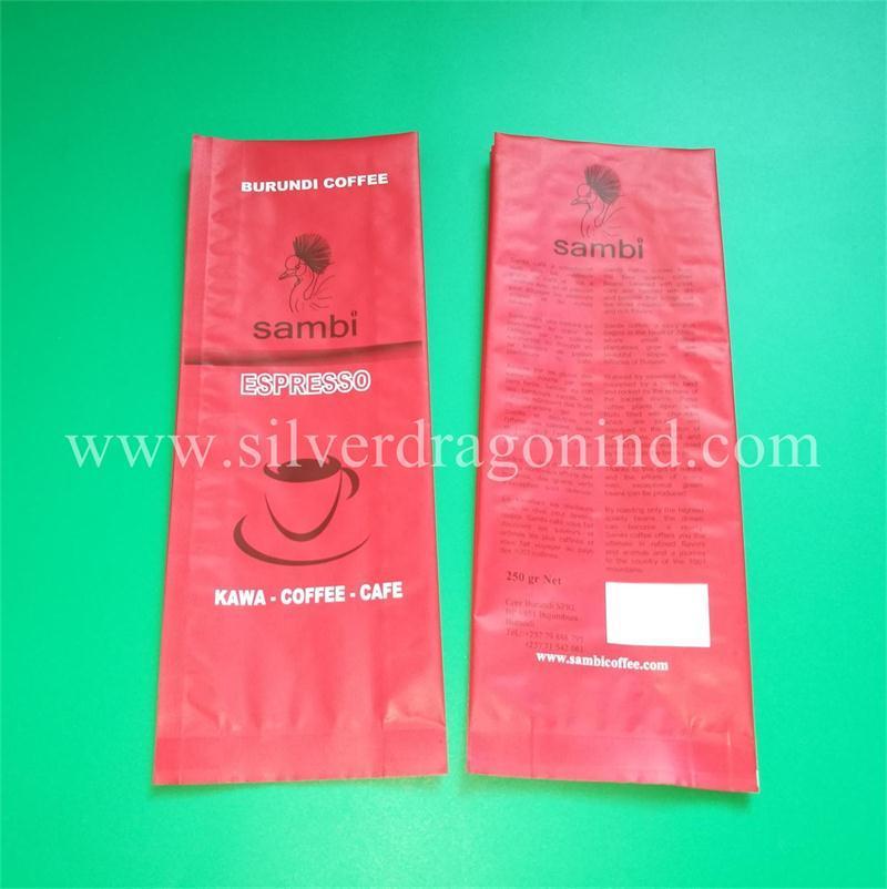 250g/500g/1000g Coffee Bag with Air Valve