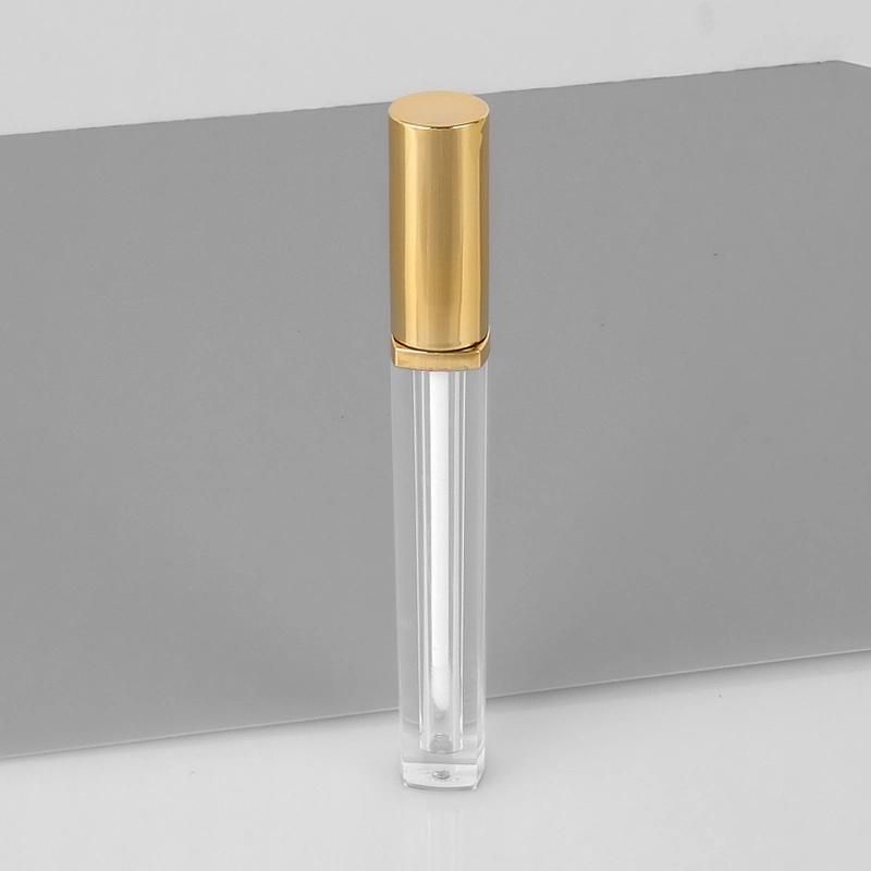 2ml Gold Top Lip Gloss Tubes Wand Custom Logo Container Empty Cosmetic Lip Gloss Tube for Cosmetic