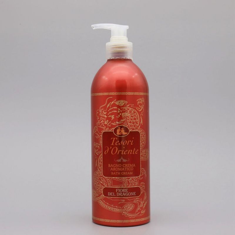 OEM Logo Aluminum Material Shampoo Bottle with Shampoo Pump and Sprayer