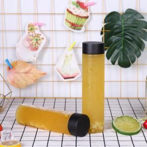 Food Grade Selling 500ml Pet Plastic Beverage Bottle for Juice Drinking Food Packaging