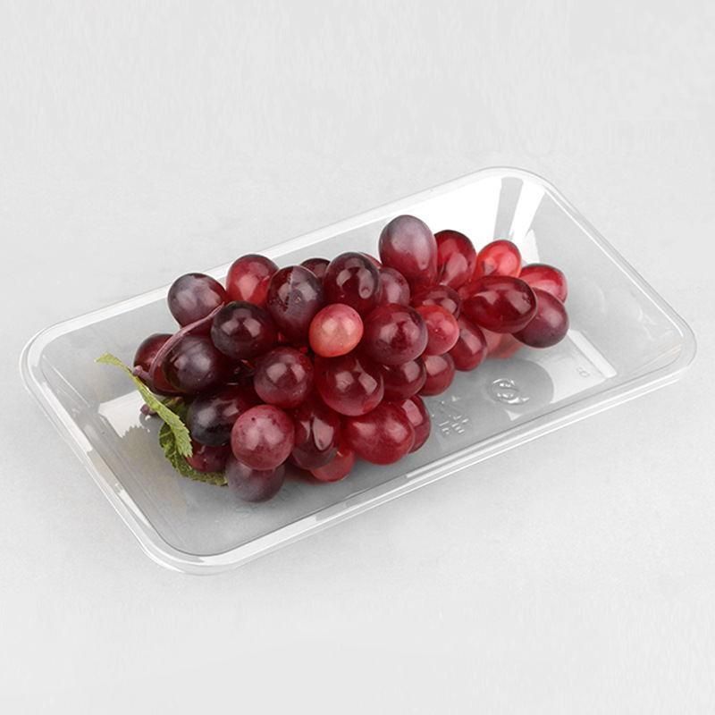 Top China wholesale custom eco friendly disposable blister PP plastic meat vegetable tray for food