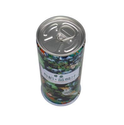 250ml Tinplate Beverage Can with Cmyk &amp; Pms Printing for Coconut Juice