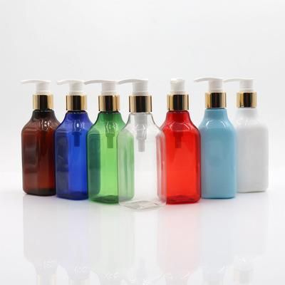 Ys-Pb 17100ml Lotion Bottle Square PETG Pressing Plastic Lotion Bottle Shampoo Shower Gel Cleanser Lotion Bottle