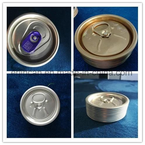 Dia 202 Aluminum Soft Drinks Can Lid Sot Rpt