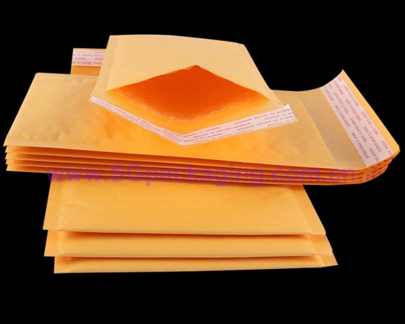 Paper Bubble Mailer Padded Envelope Shipping Bag Packaging Express Kraft Bubble Mailer Craft Envelope