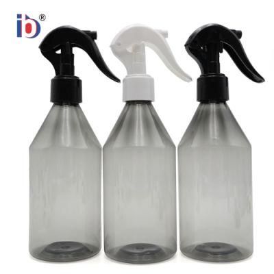 Refillable Reusable Dispenser Container Shampoo Lotion Plastic Spray Bottle Grey Wholesale 300ml Skin Care Packaging Custom Pet