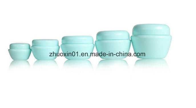 Different Color Plastic PP Cosmetic Cream Jar