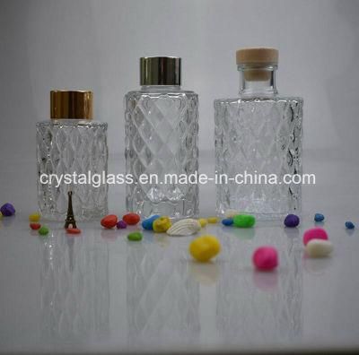 Color Painting Aroma Reed Diffuser Glass Bottle