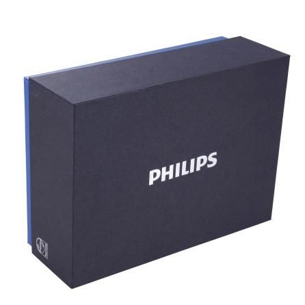 Paper Box with Black Lid Blue Base Inner Printing Packaging Boxes Gift Paper Boxes Paper Gift Packaging Box