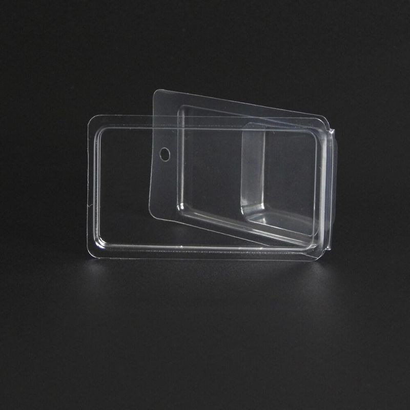 Customized Clear Disposable Blister Plastic Stock Boxes