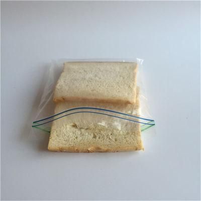 Recycled L D P E Plastic Zipper Bag Waterproof Transparent Packing Bag for Food