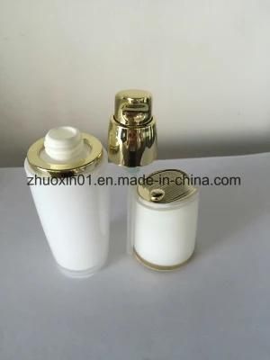 Luxury Set Acrylic Cream Jar Lotion Bottle for Cosmetics