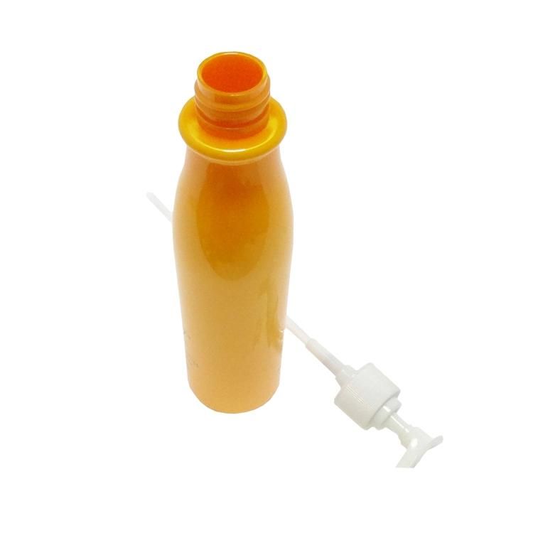 Colorful Slim Pet Cosmetic Bottle for Hair Care