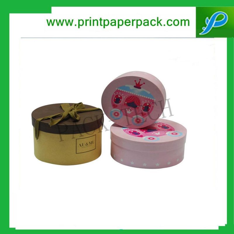 Customized Paper Round Tube Box Cosmetic Face Cream Paper Box Luxury Wine Box Tea Packaging Box