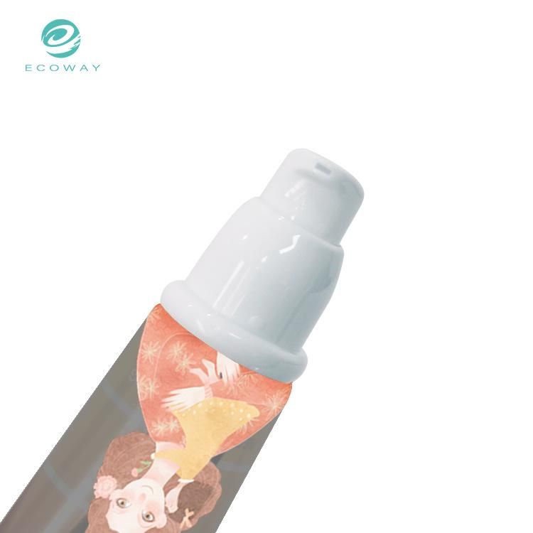 50g PE Cosmetic Bb and Cc Airless Plastic Packaging Tube