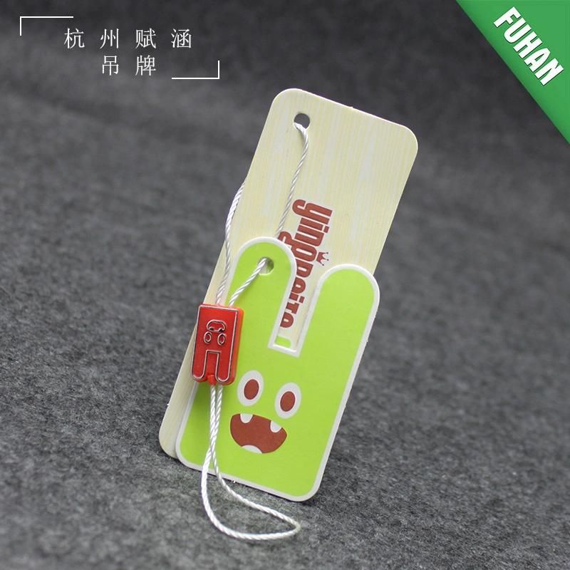 Eco-Friendly Die Cut Fsc Paper Hangtag for Baby Cothing