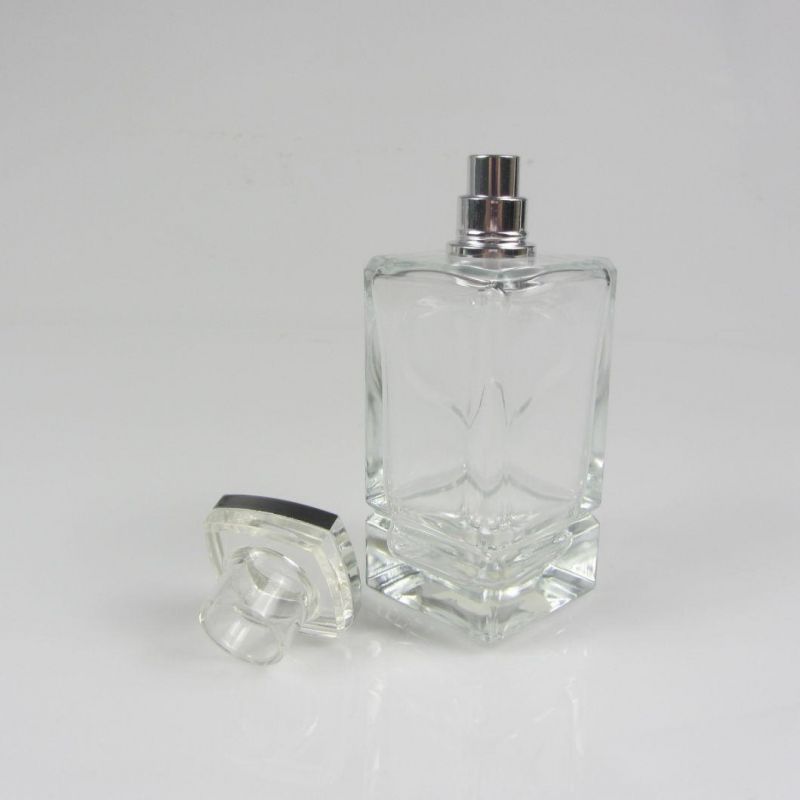 Luxury Shape Custom Empty Perfume Glass Bottles 100ml