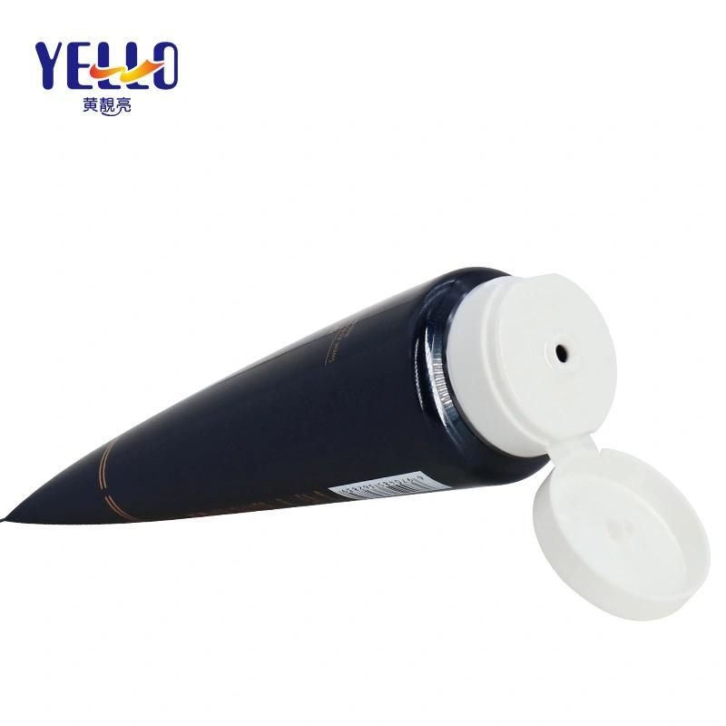 Wholesale Empty Plastic 350ml Black Shampoo Hair Cream Tube