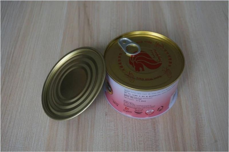 Standard Food Grade Tin Can for Chicken Luncheon Meat Food Packaging