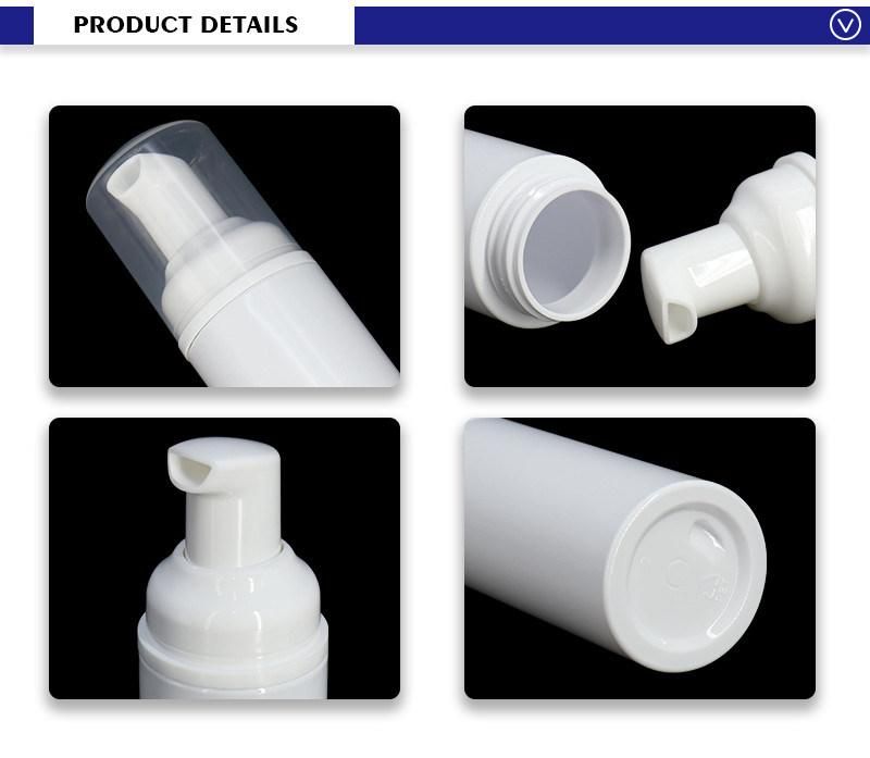 Empty Pet Plastic Foam Spray Bottles Facial Cleansing Soap 50ml 60ml 70ml 90ml 100ml