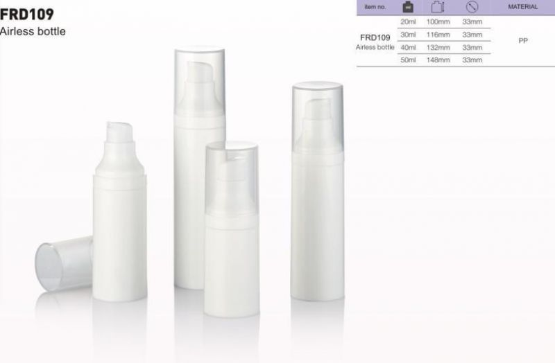 Powdery Bottom Liquid Bottle Elite Fluid Bottle PP Airless Bottles