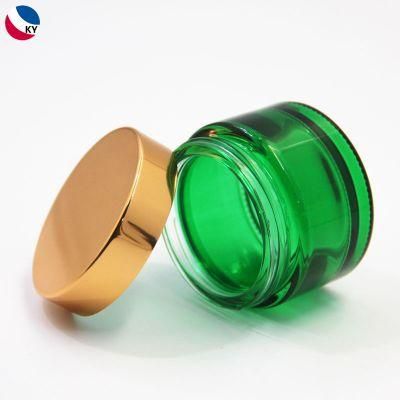 50g 30ml Custom Color Glass Bottle Glass Jar Cosmetic Packaging Sets